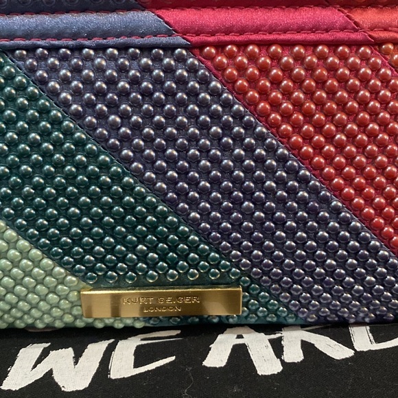 Kurt Geiger Mini Kensington Beaded Convertible Shoulder Bag - Picture 11 of 16